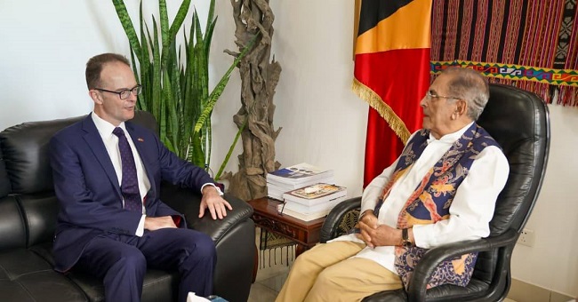 Presiden Ramos-Horta dan Dubes Inggris tegaskan kembali hubungan bilateral dua negara