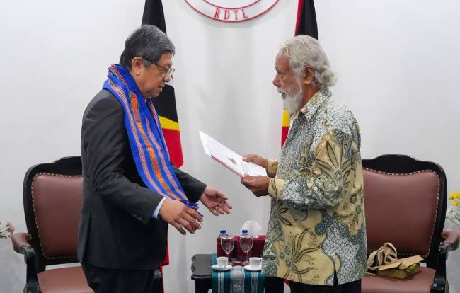 Masa tugas akan berakhir, Dubes Robin Hu pamit  ke PM Xanana  