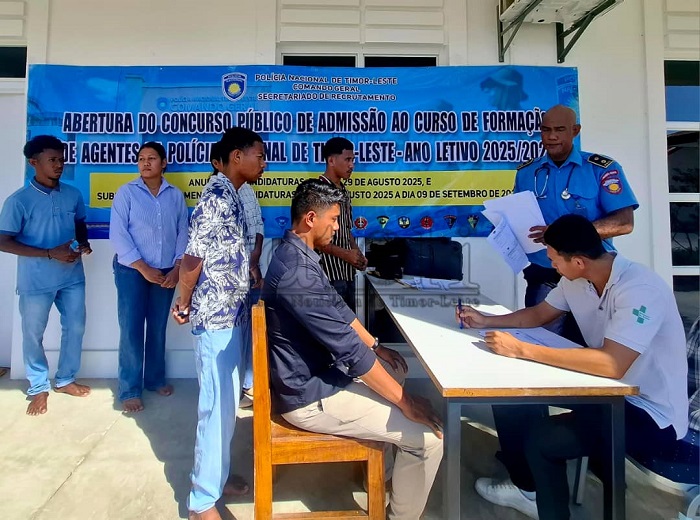 Pemerintah setujui tes ulang rekrumen calon anggota PNTL baru