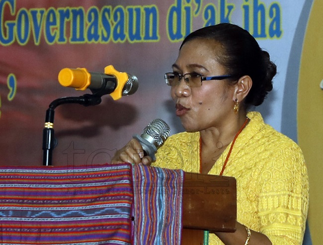 Jesuína Gomes ditunjuk sebagai Wakil Menteri Luar Negeri dan Kerjasama