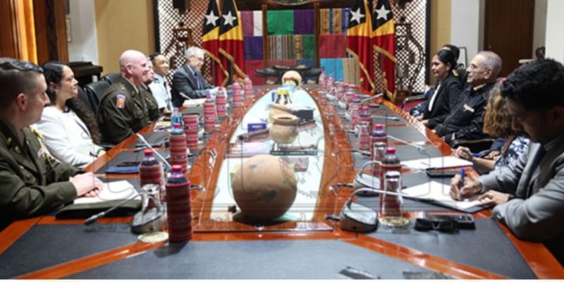 Mayor Jenderal Garda Nasional Rhode Island soroti kerja sama dengan Timor-Leste