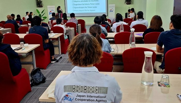 Empat relawan JOCV presentasikan dua tahun kinerja kerja di Timor-Leste