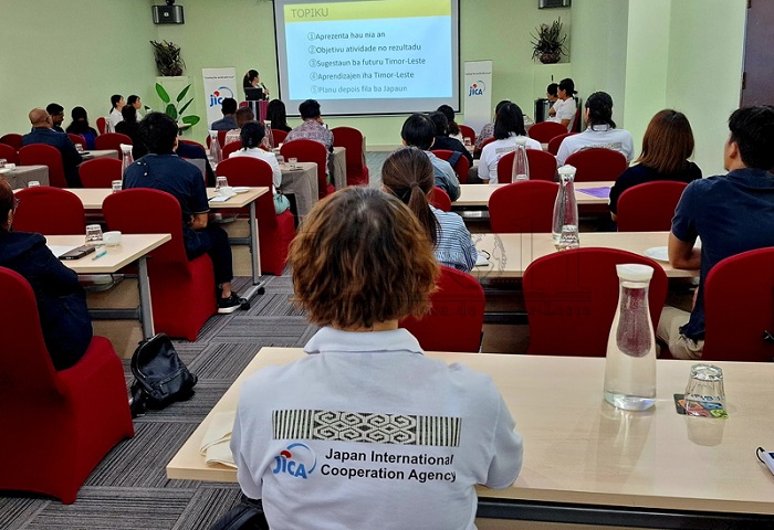 Empat relawan JOCV presentasikan dua tahun kinerja kerja di Timor-Leste