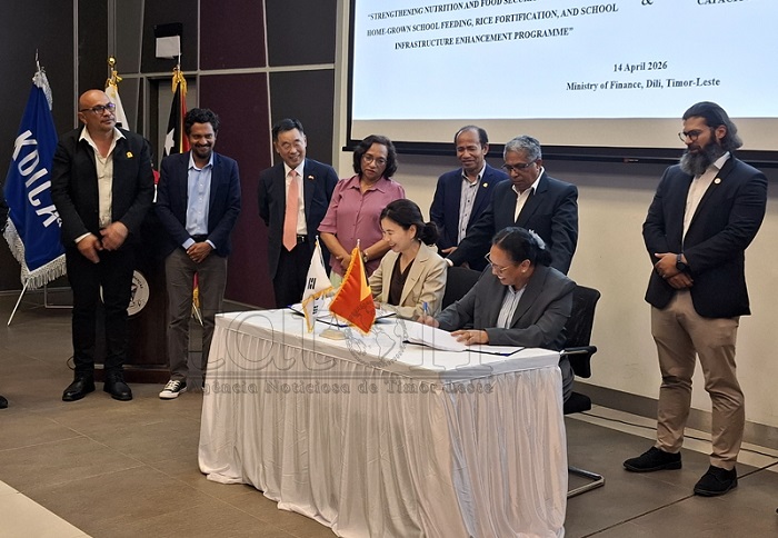 Hibah dana KOICA dukung tingkatkan gizi siswa dan pemulihan hutan di TL  