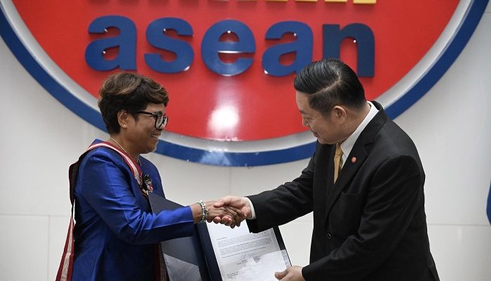 Dubes Elisa Maria serahkan surat kepercayaan pada Sekretaris Jenderal ASEAN   