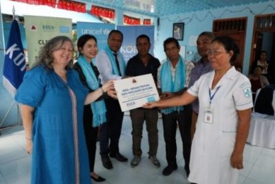 KOICA dan UNICEF dorong layanan tangguh iklim bagi anak-anak di Hera