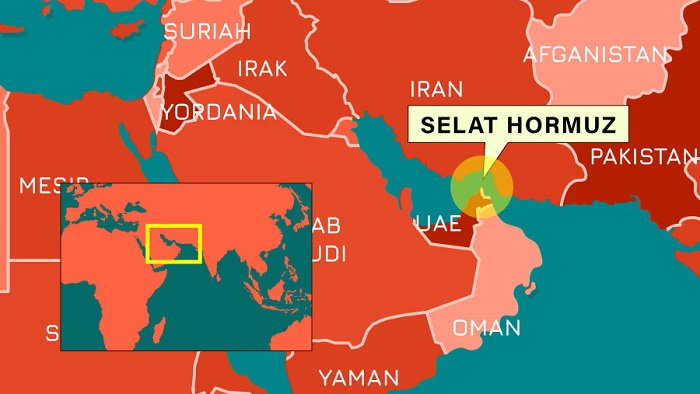 AS blokade semua kapal yang masuk dan keluar di pelabuhan Iran
