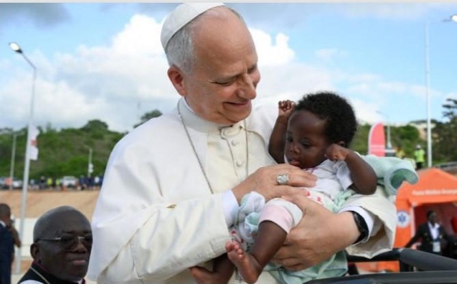 Kunjungan ke Afrika, Paus Leo dorong kepedulian global terhadap krisis pangan