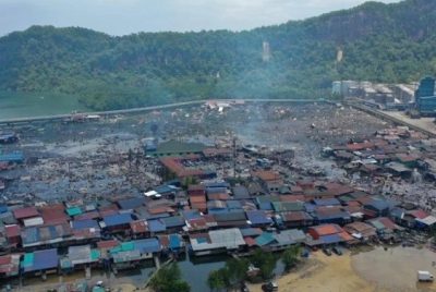 Kebakaran besar hanguskan 1.000 rumah di Malaysia