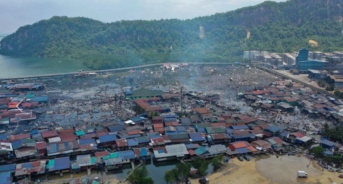 Kebakaran besar hanguskan 1.000 rumah di Malaysia