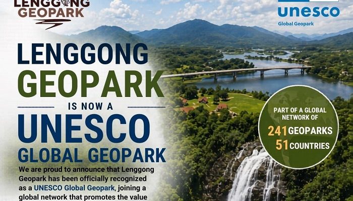 UNESCO resmi tetapkan 12 kawasan geopark baru, Malaysia jadi sorotan di Asia Tenggara