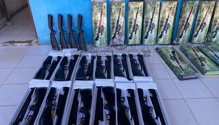 Otoritas keamanan gagalkan upaya penyelundupan 12 senapang angin ke Timor-Leste