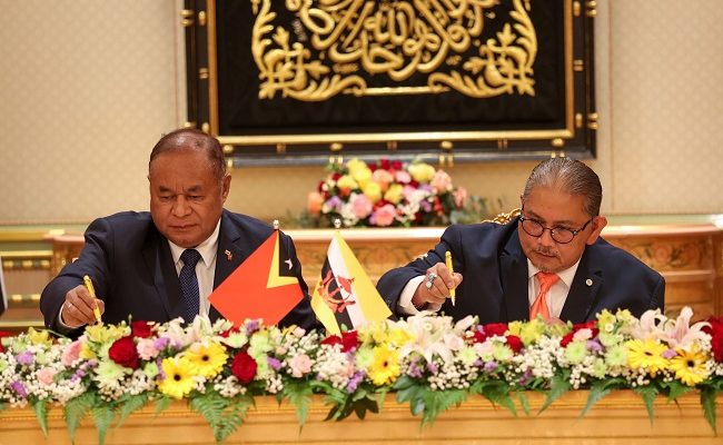 Timor-Leste dan Brunei tandatangani MoU bentuk Mekanisme Konsultasi Bilateral
