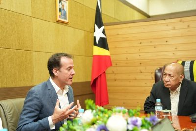 Direktur Institut Tony Blair temui Menteri Agio bahas transformasi digital dan keamanan siber  