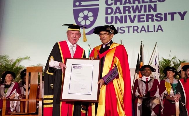 Presiden Ramos-Horta terima gelar Doktor Honoris Causa dari Universitas Charles Darwin