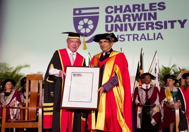 Presiden Ramos-Horta terima gelar Doktor Honoris Causa dari Universitas Charles Darwin