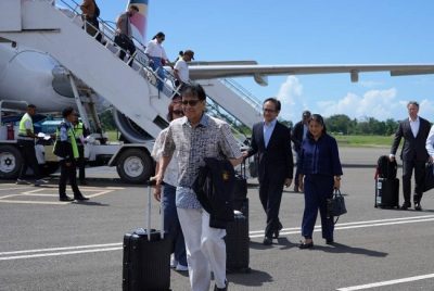 Hadiri HUT Restorasi Kemerdekaan, Dua Mantan Menlu Indonesia telah tiba di Timor-Leste