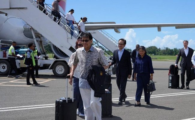 Hadiri HUT Restorasi Kemerdekaan, Dua Mantan Menlu Indonesia telah tiba di Timor-Leste