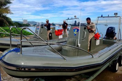 Tingkatkan operasi patroli di laut, UPM didukung lima kapal patroli berkecepatan tinggi