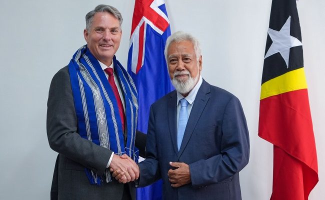 Wakil PM Australia Richard akui Timor-Leste negara demokratis yang damai   