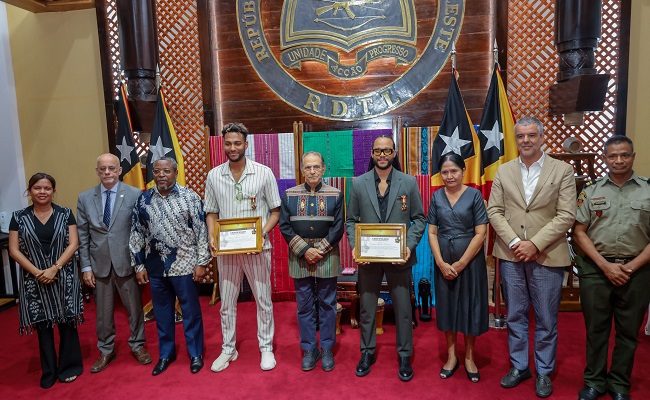 Presiden Ramos-Horta anugerahi penghargaan pada Duo Calema