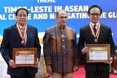 Dedikasi dalam diplomasi, Ramos-Horta beri penghargaan bagi dua Mantan Menlu Indonesia