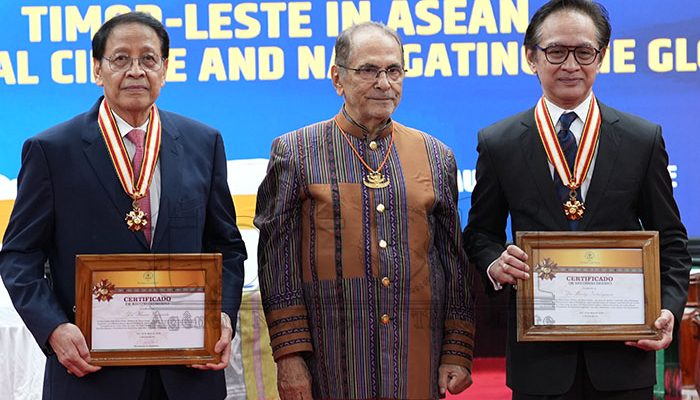 Dedikasi dalam diplomasi, Ramos-Horta beri penghargaan bagi dua Mantan Menlu Indonesia