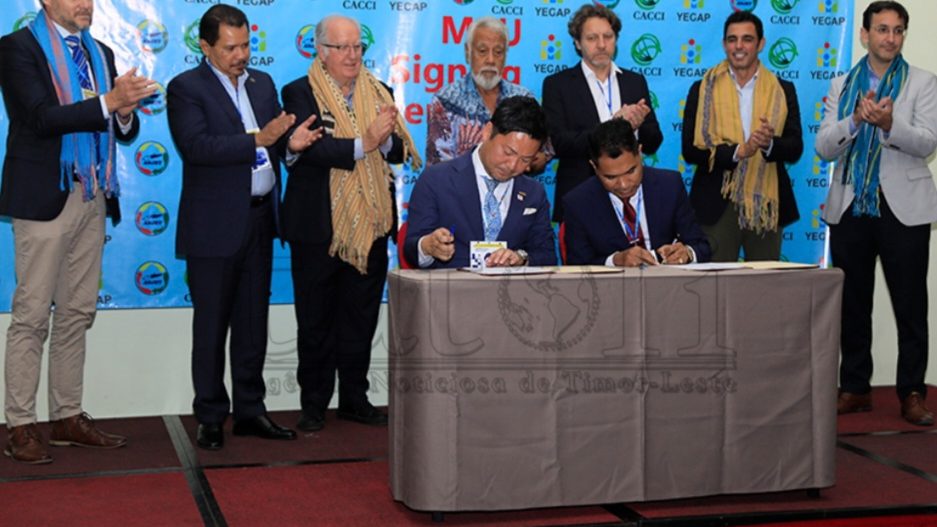 ANJET dan YEGAP teken MoU perkuat investasi dan pengusaha muda di Timor-Leste