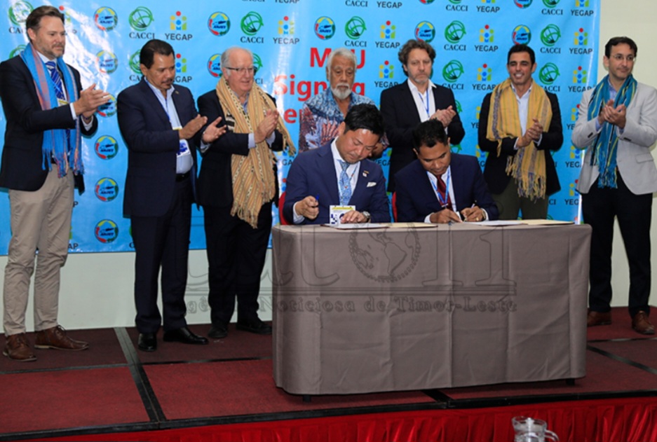 ANJET dan YEGAP teken MoU perkuat investasi dan pengusaha muda di Timor-Leste