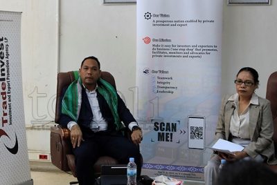 TradeInvest dorong sektor swasta Timor-Leste investasi di empat bidang prioritas  