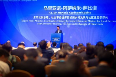 Wakil PM Assanami presentasikan prioritas nasional di Forum Global GPPAD di Beijing