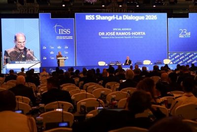 Dialog Shangri-La, Presiden Ramos-Horta sampaikan pidato serukan “Zona Damai”