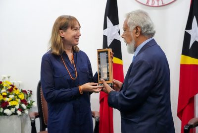 Masa jabatan di Timor-Leste berakhir, Direktur ADB pamit ke PM Xanana