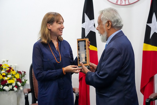 Masa jabatan di Timor-Leste berakhir, Direktur ADB pamit ke PM Xanana