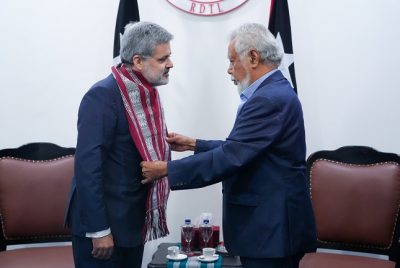 Universitas Lisboa presentasikan hasil diagnosis Fakultas Hukum UNTL kepada PM Xanana