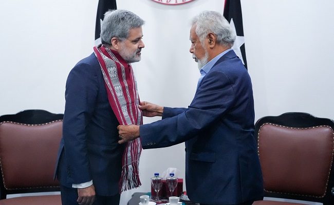 Universitas Lisboa presentasikan hasil diagnosis Fakultas Hukum UNTL kepada PM Xanana