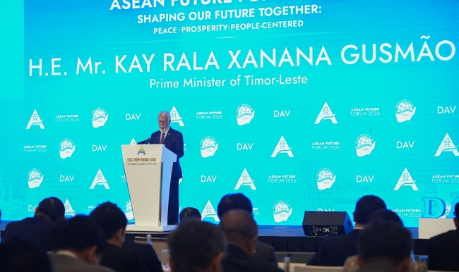 Forum Masa Depan ASEAN : Xanana dorong ASEAN perkuat perdamaian dan tata kelola AI