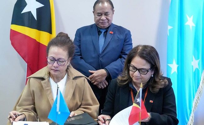 Timor-Leste dan Mikronesia resmi jalin hubungan diplomatik