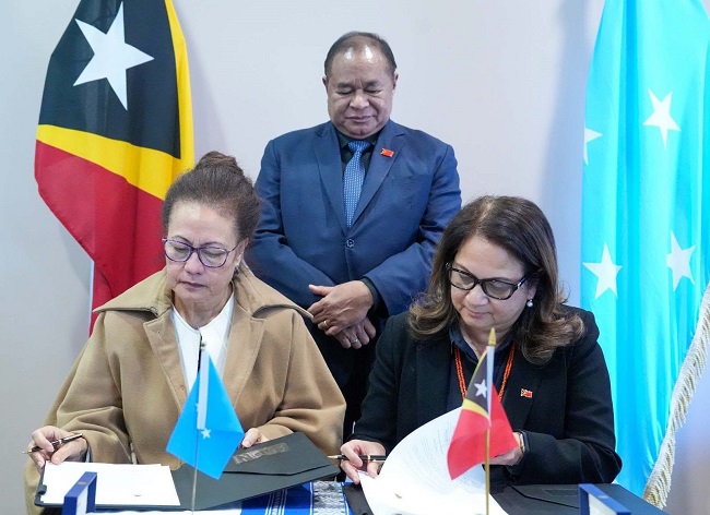 Timor-Leste dan Mikronesia resmi jalin hubungan diplomatik