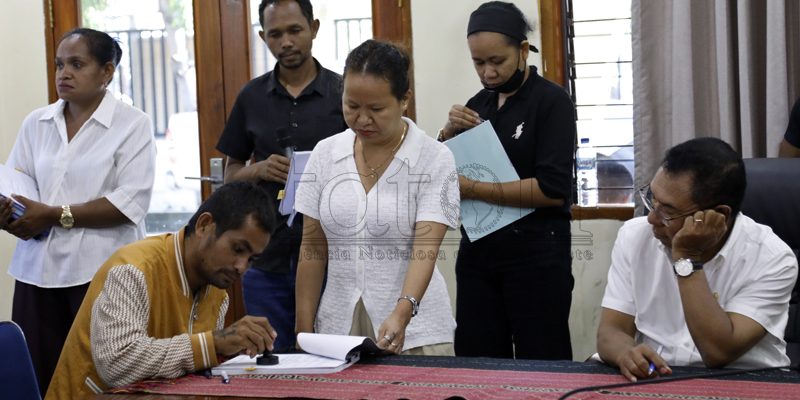 MOP sahkan kontrak rehabilitasi jalan pedesaan kotamadya Viqueque dan Manufahi