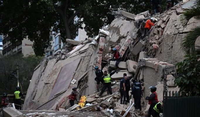 Dua gempa dahsyat guncang Venezuela, Sejumlah bangunan rusak parah
