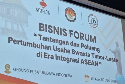 Forum Bisnis, COIN-TL ajak pengusaha manfaatkan peluang pasar ASEAN