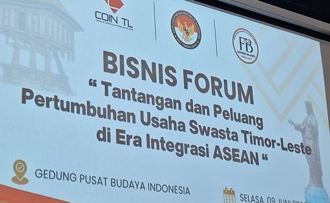 Forum Bisnis, COIN-TL ajak pengusaha manfaatkan peluang pasar ASEAN