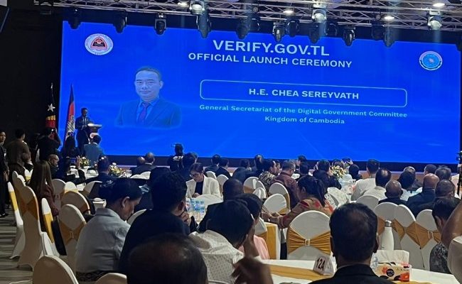Dengan dukungan Kamboja, SIM dengan QR Code mulai diterapkan di Timor-Leste