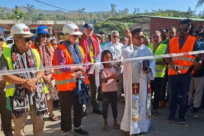 Australia dukung Timor-Leste resmikan Proyek Percontohan Jalan Tahan Iklim di Railaco
