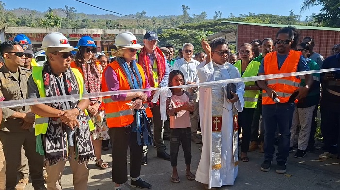 Australia dukung Timor-Leste resmikan Proyek Percontohan Jalan Tahan Iklim di Railaco
