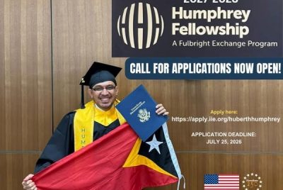 Kesempatan ke Amerika : Humphrey Fellowship cari calon pemimpin Timor-Leste