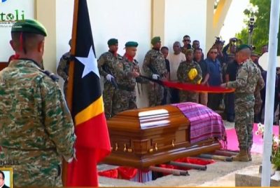 Selamat Jalan Lú Olo, Sang Pejuang kini beristirahat di TMP Metinaru
