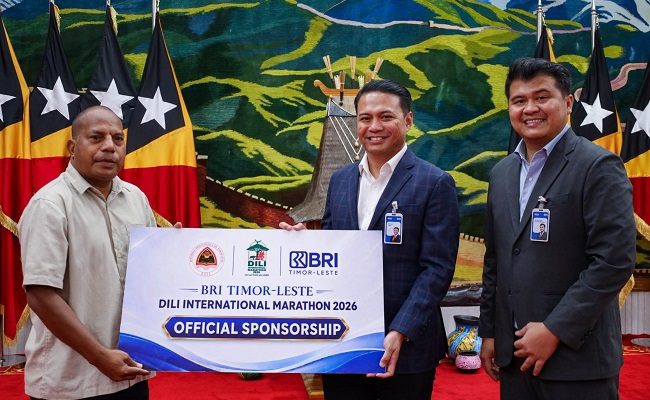 BRI Timor-Leste jadi silver sponsor Dili International Marathon 2026