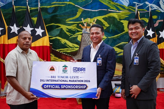 BRI Timor-Leste jadi silver sponsor Dili International Marathon 2026